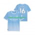 Camisola Manchester City Rodri 16 Homem Equipamento Primeiro 2026-2027 Manga Curta